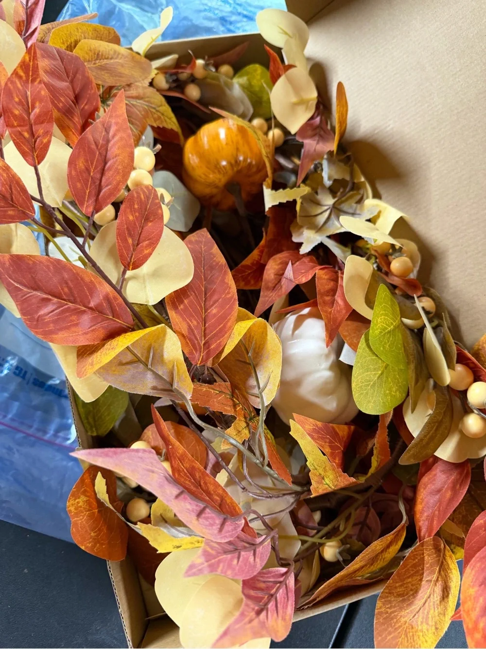 6’ garland fall, autumn